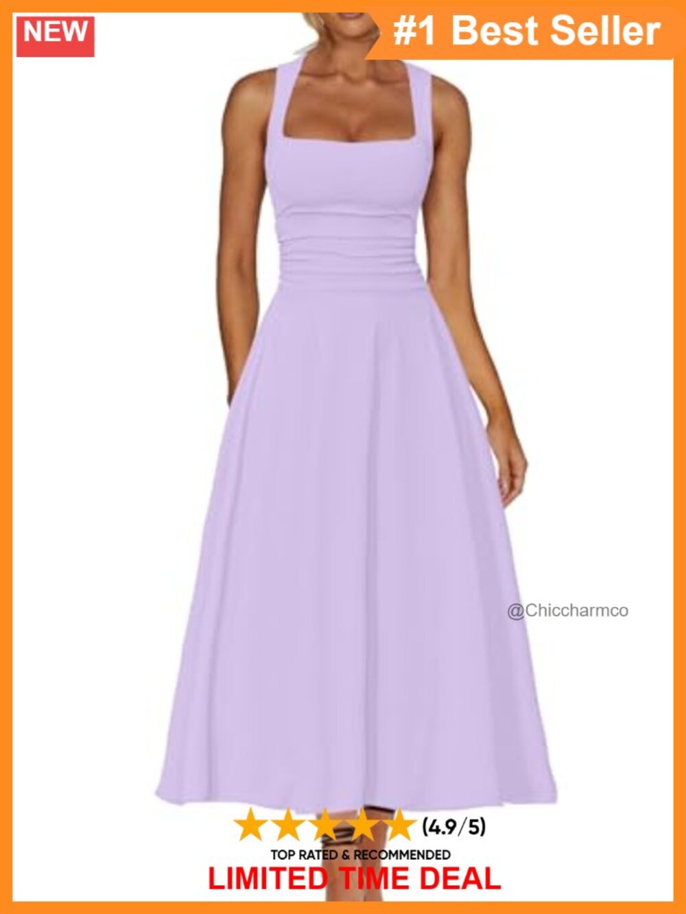 Corset A Line Formal Maxi Dress Square Neck Sleeveless Ruffle Hem